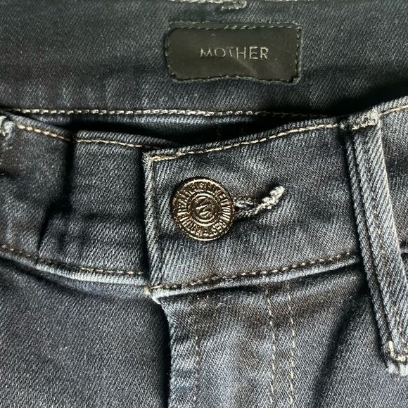 MOTHER Stunner Zip Two Step Ankle Fray Jeans in Last Call size 24 - Picture 4 of 13